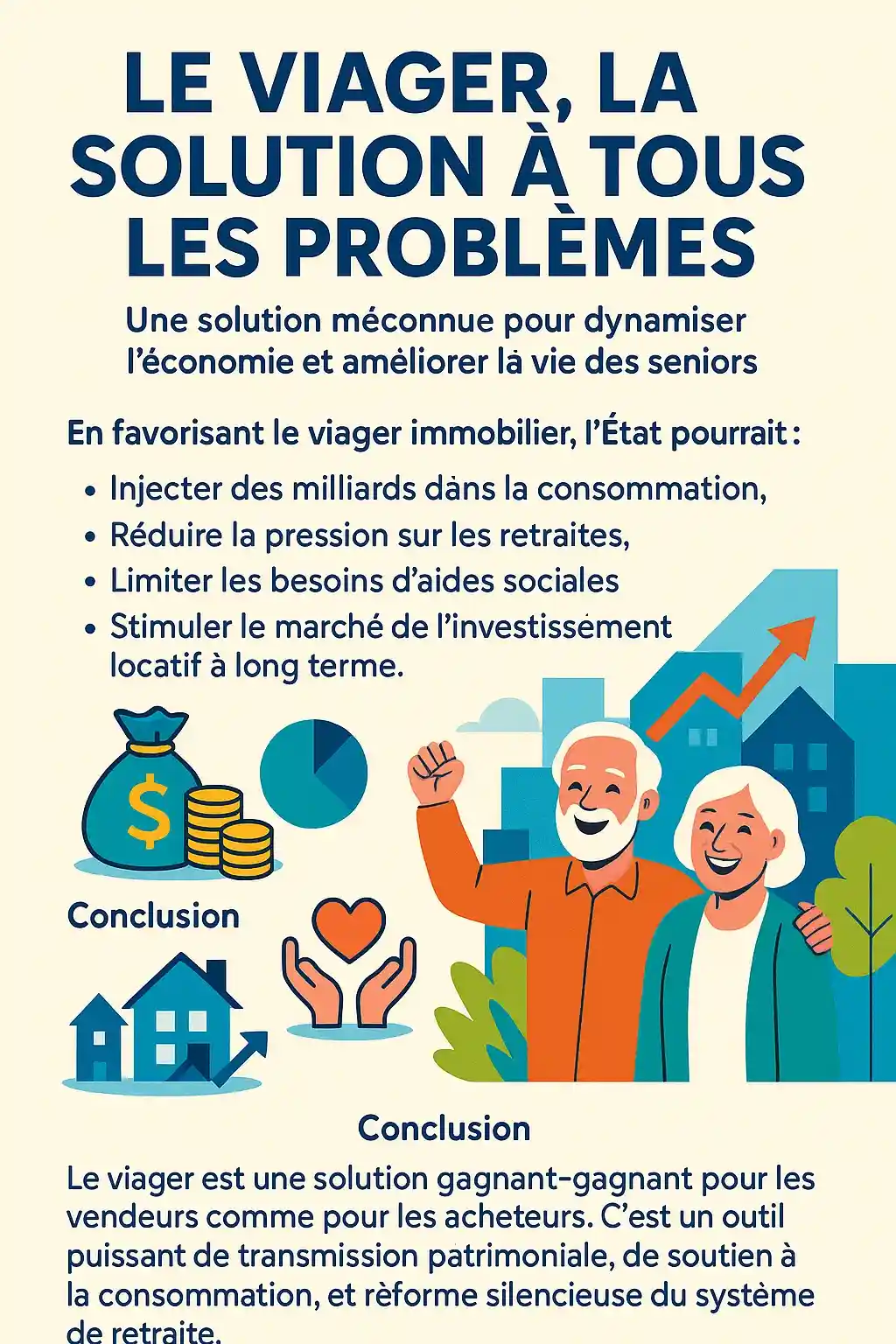 Le viager LA SOLUTION A TOUS  LES PROBLEMES